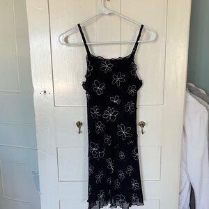 Wild Fable Black Floral Dress